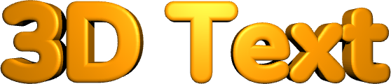 3D Text Generator